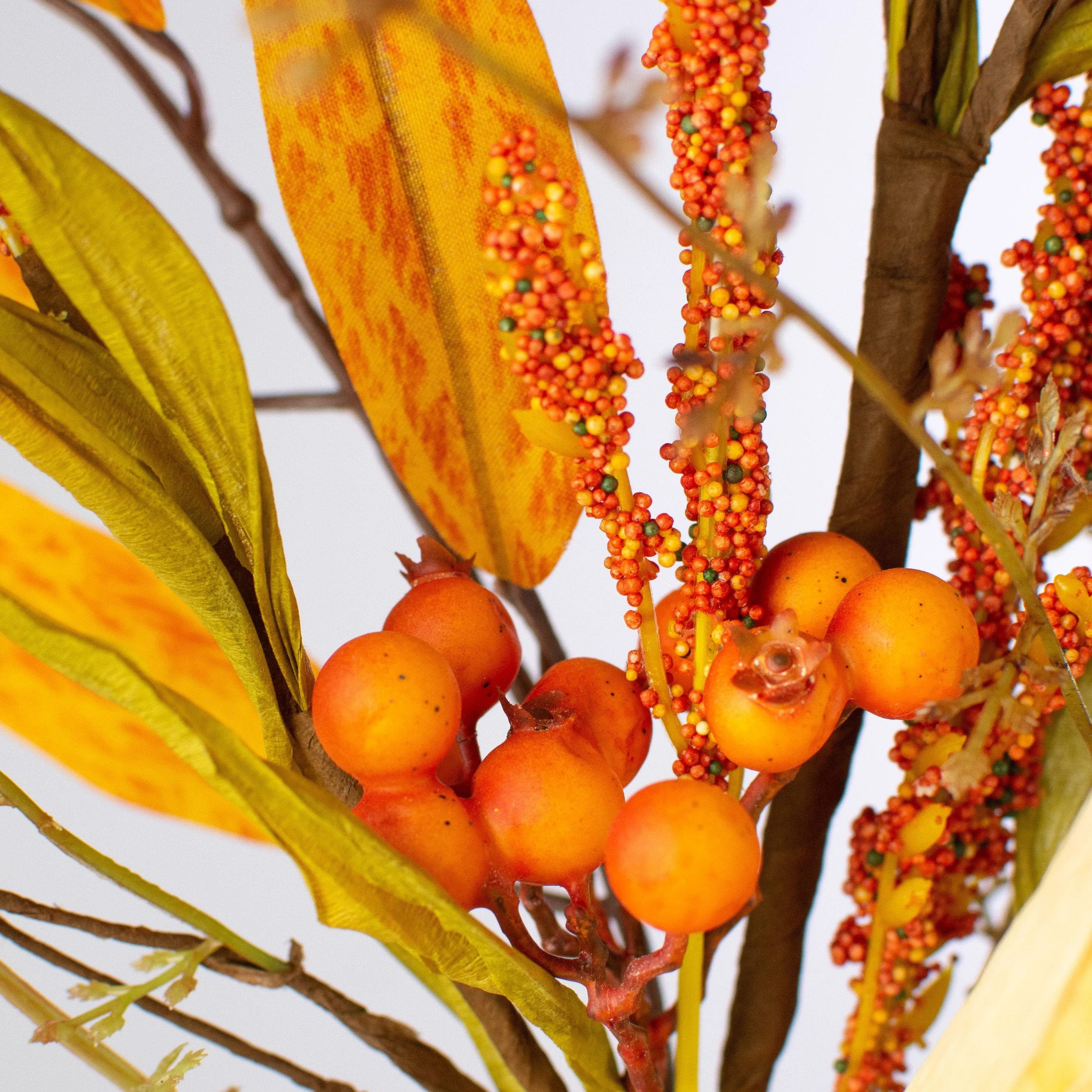 29" Corn Heather Spray: Orange