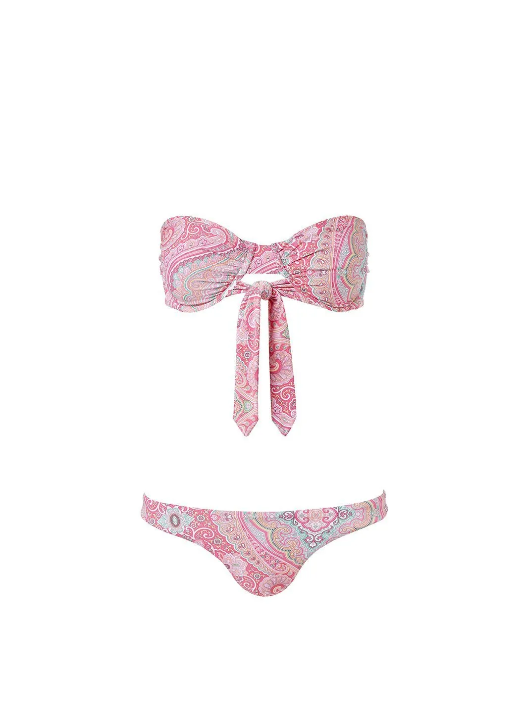 Barbados Blush Paisley Bikini Bottom