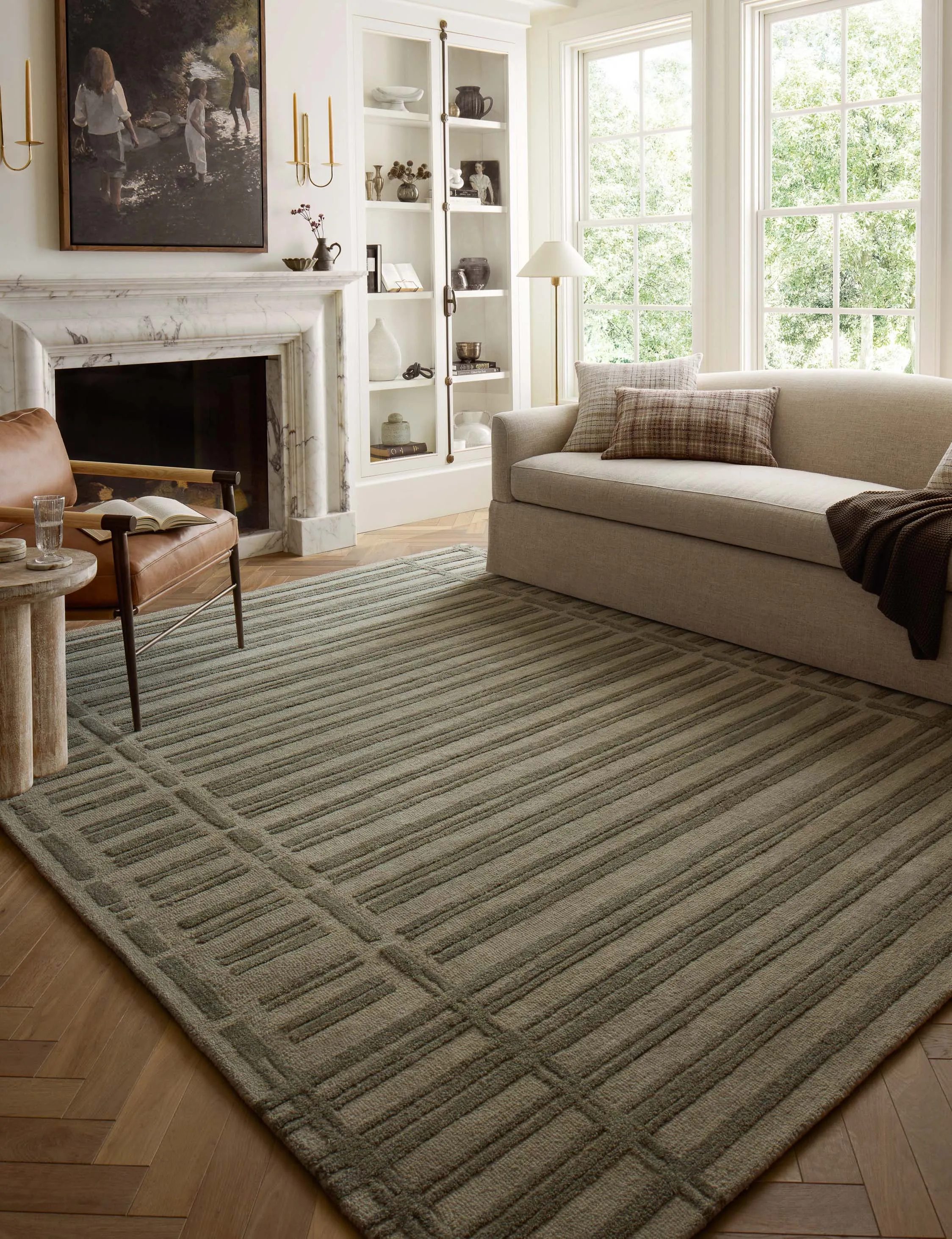 Bradley II Hand-Tufted Wool Rug by Chris Loves Julia x Loloi