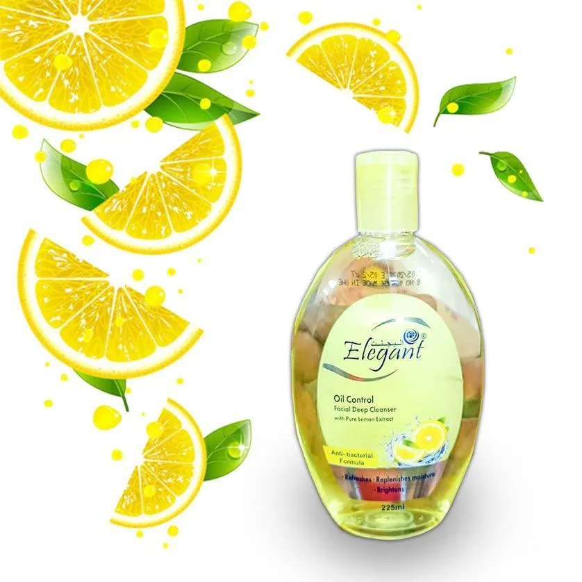 Elegant Facial Deep Cleanser with Pure Lemon Extract - 225ml