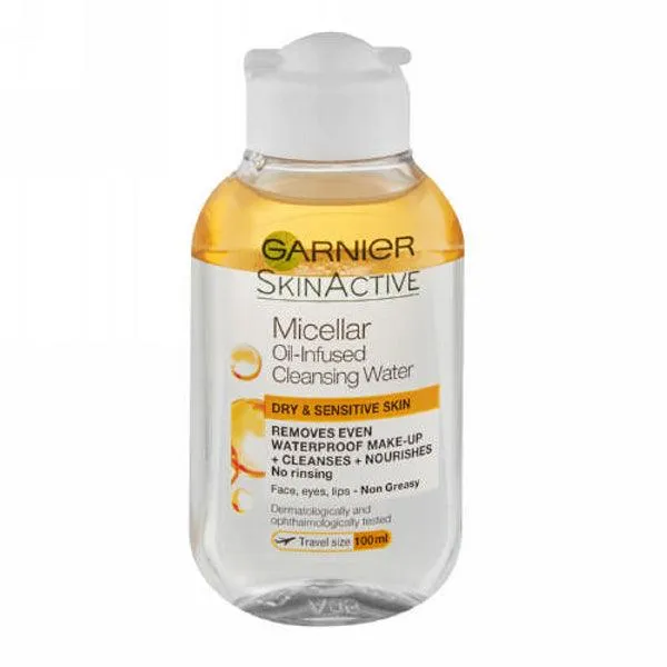 GARNIER SKIN ACTIVE MICELLAR OIL INFUSED CLEANSING WATER 100ML