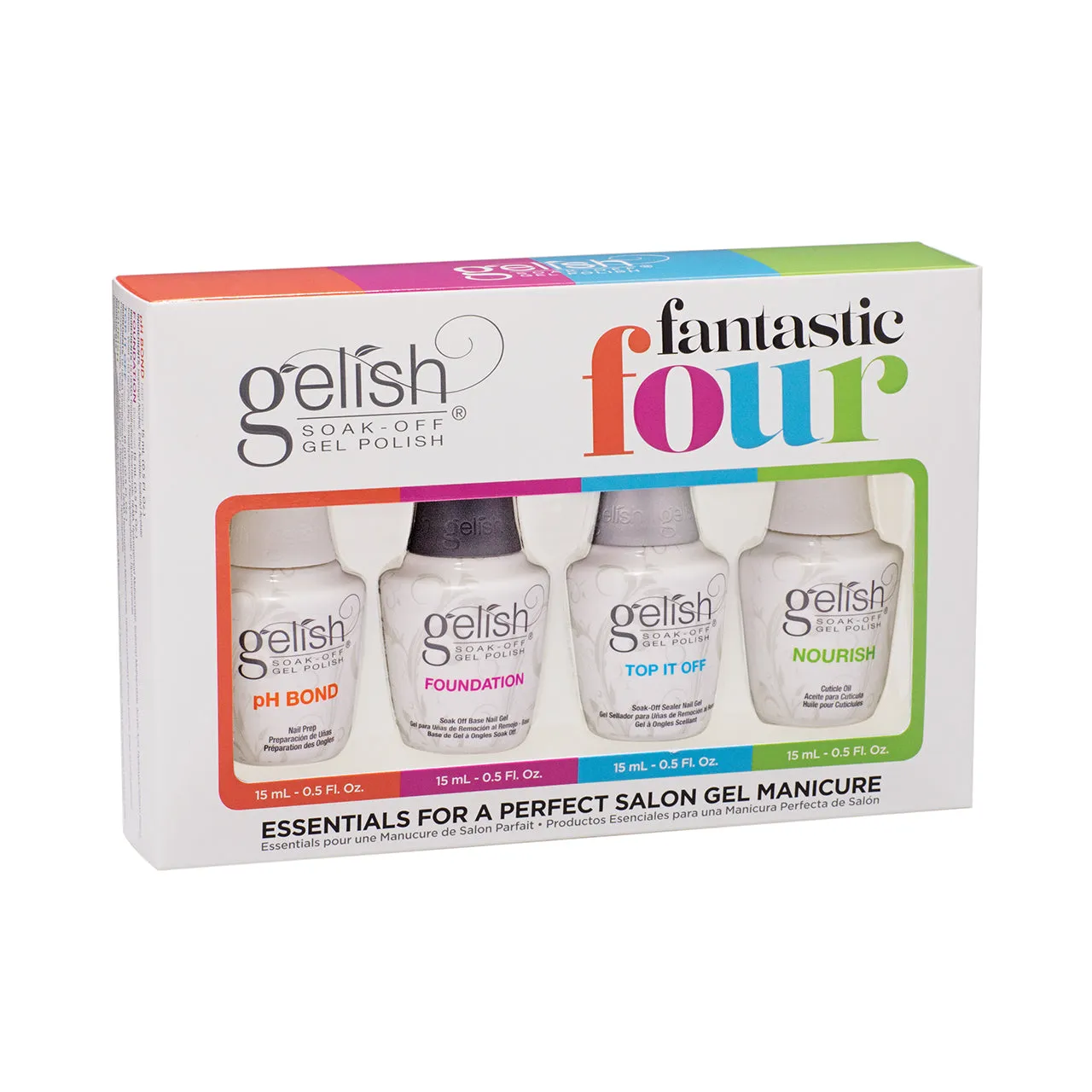 Gelish Soak-Off Gel Polish FANTASTIC FOUR