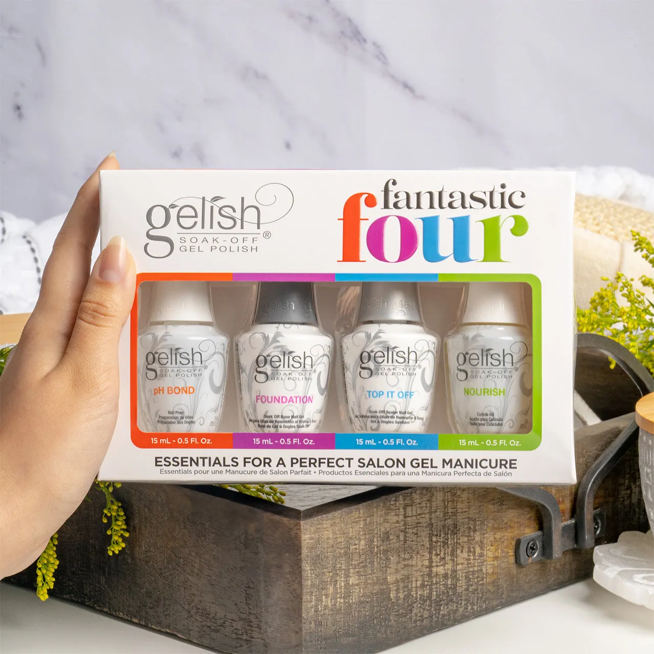Gelish Soak-Off Gel Polish FANTASTIC FOUR