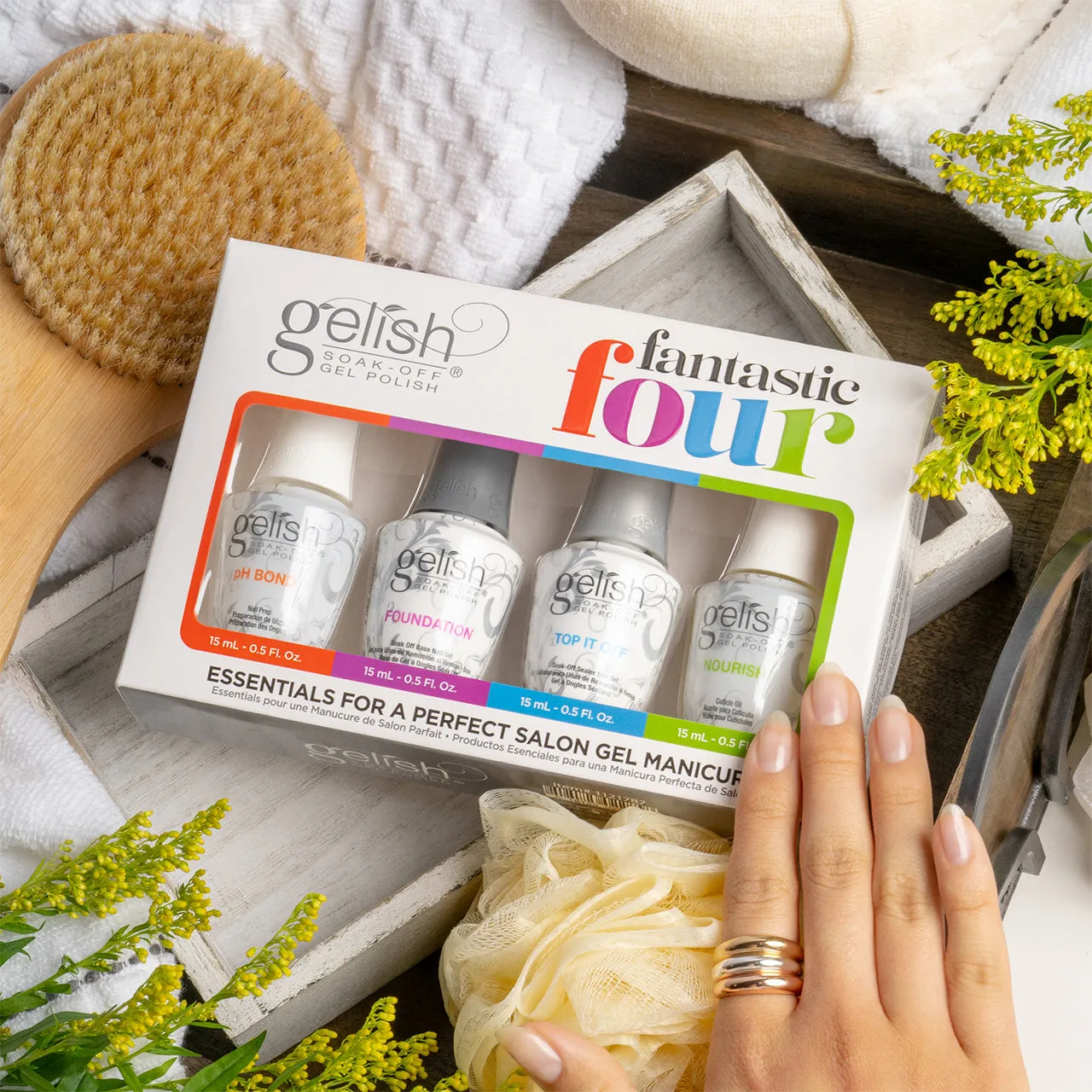 Gelish Soak-Off Gel Polish FANTASTIC FOUR