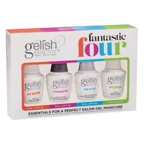 Gelish Soak-Off Gel Polish FANTASTIC FOUR