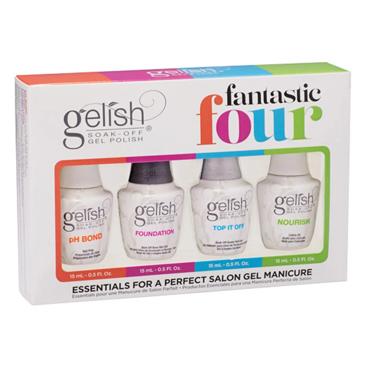 Gelish Soak-Off Gel Polish FANTASTIC FOUR