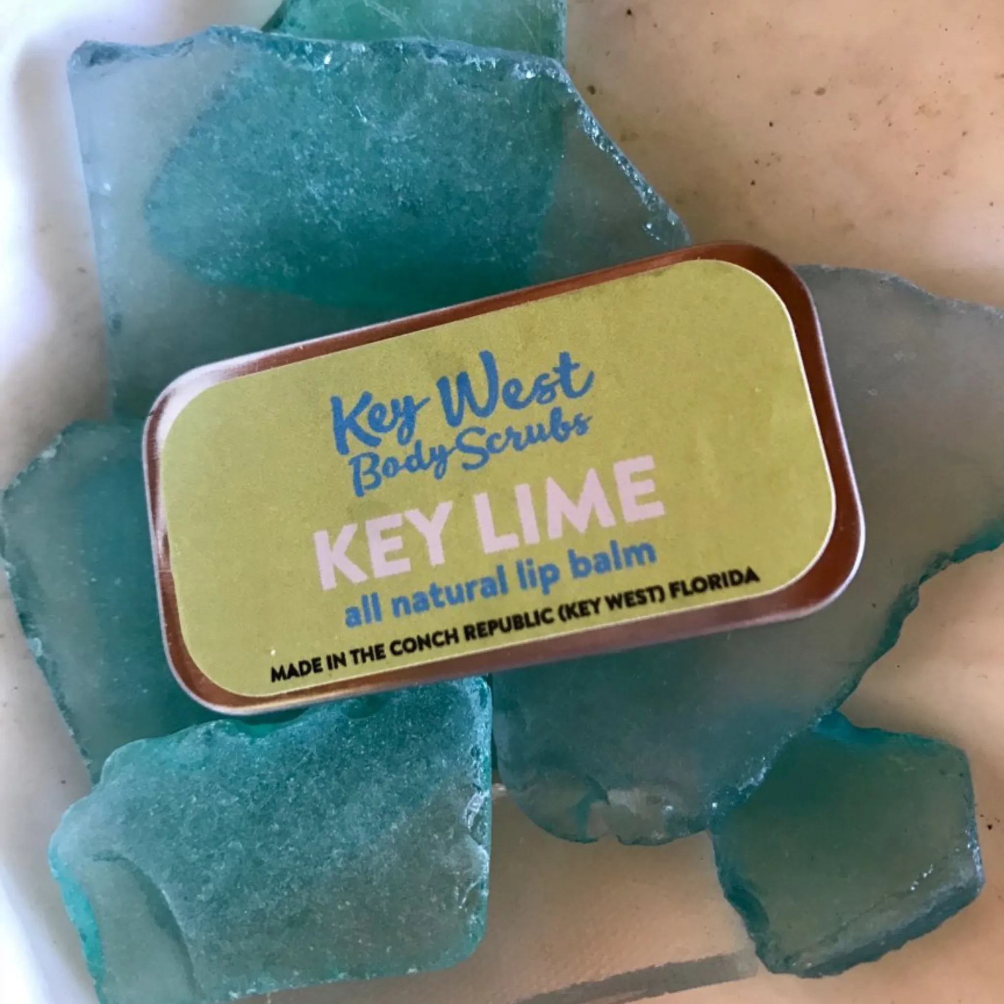 Key Lime Natural Lip Balm