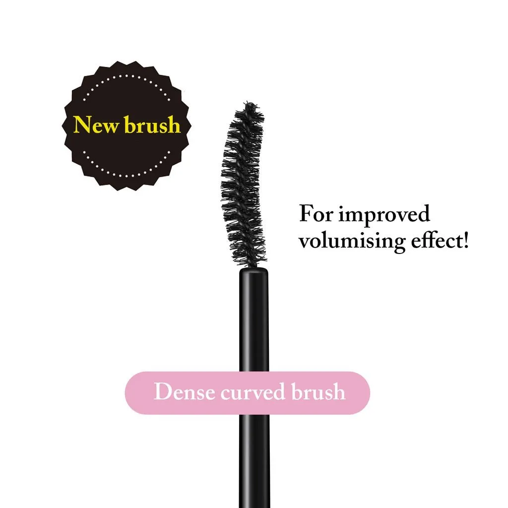 KISS ME Heroine Make Volume Up Super Waterproof Mascara - 2 Color to Choose