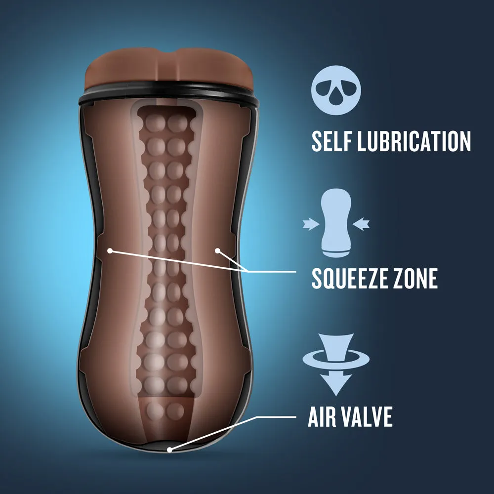 Loverboy The Mechanic Self-Lubricating Anal Stroker Brown
