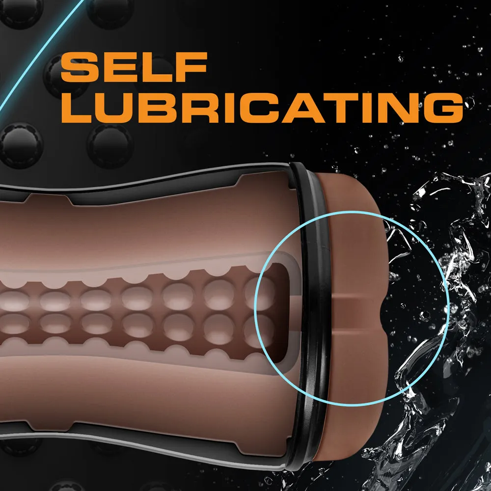 Loverboy The Mechanic Self-Lubricating Anal Stroker Brown