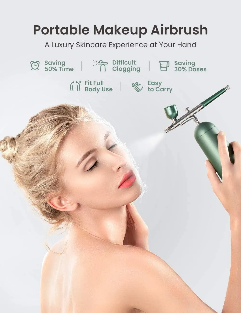Makeup Airbrush Kit, Professional Skin Care Tool