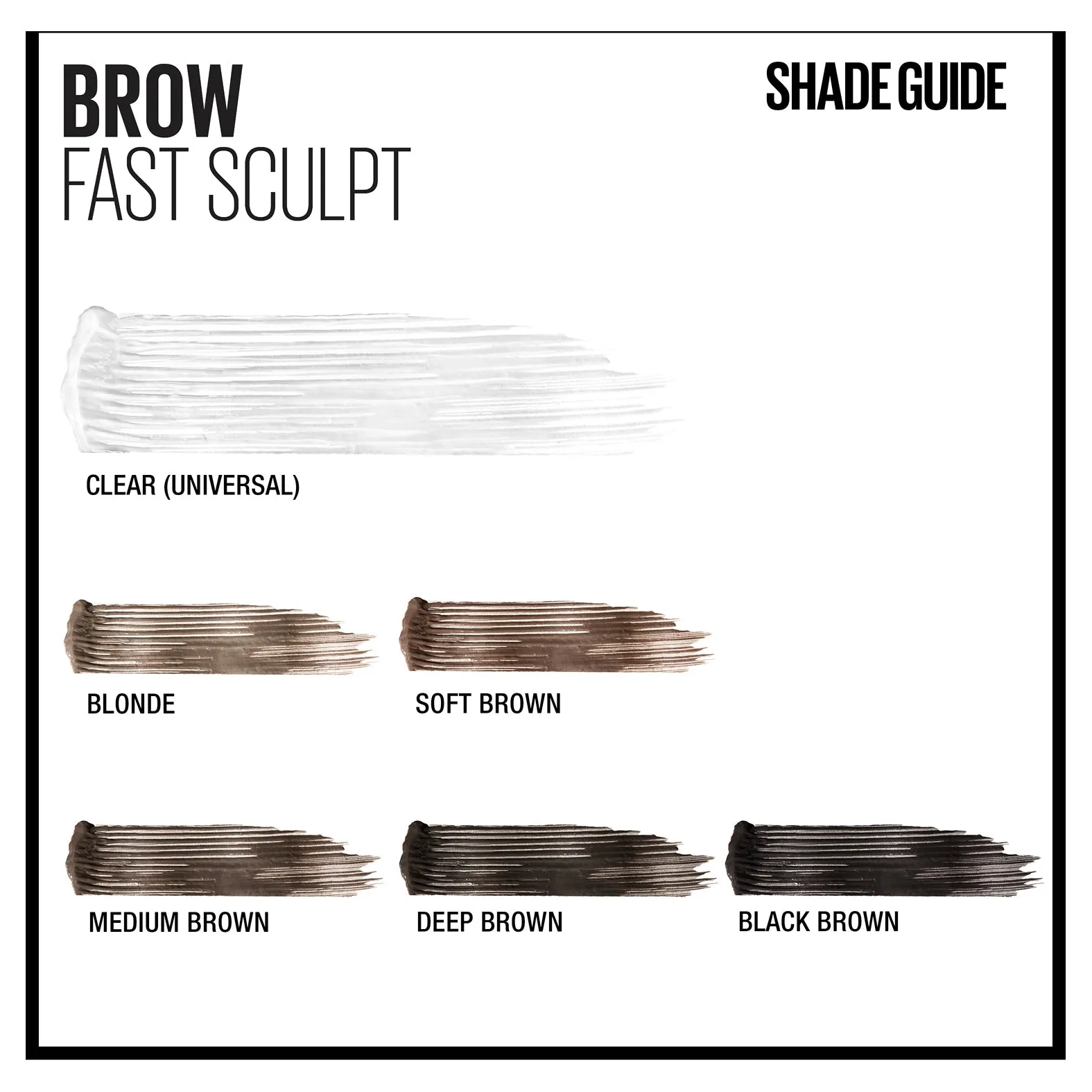 Maybelline Brow Fast Sculpt Brow Gel Mascara - Blonde