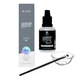 NEW Bronsun Lash & Brow Gel Dye Kit - #2 Graphite