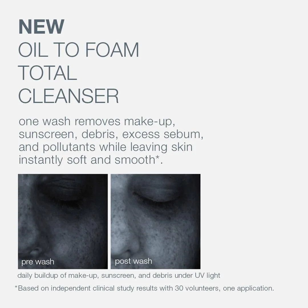 oil to foam total cleanser