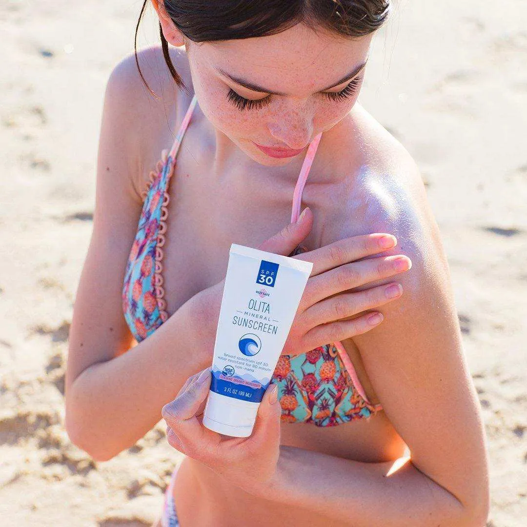 OLITA | Mineral Organic Sunscreen Tube SPF 30 exp 7/23
