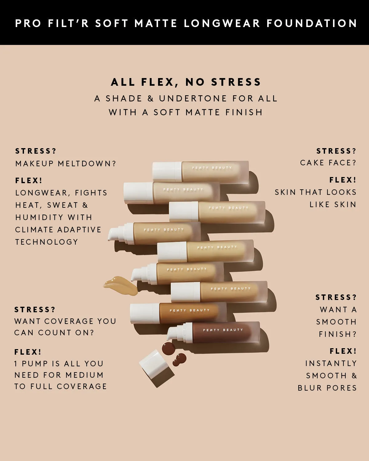 Pro Filt'r Mini Soft Matte Longwear Foundation — #445