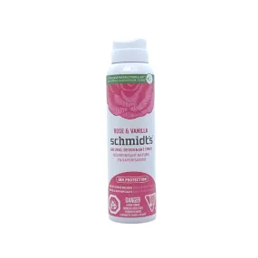 Schmidt's Deodorant Spray - Rose & Vanilla (91g)