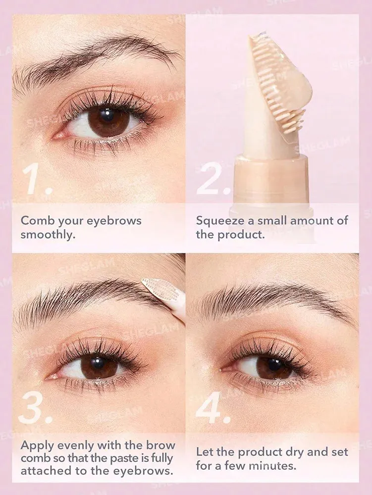 Sheglam Brow Breakdown Brow Gel - Clear | شيكلام جل الحواجب برو بريك داون - شفاف