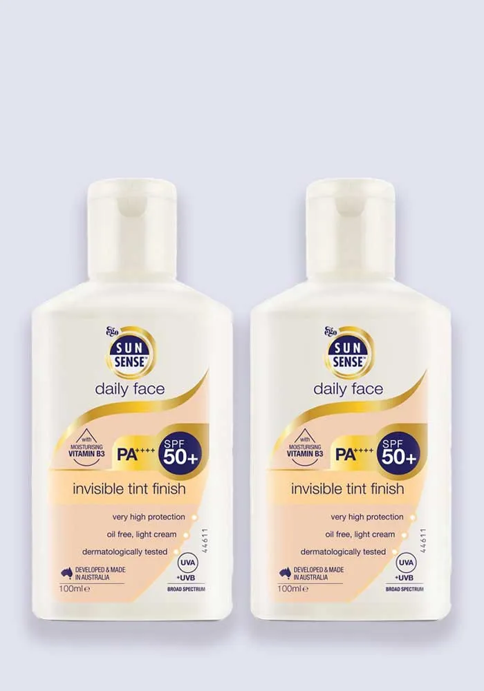 SunSense Daily Face SPF 50  Moisturising Sunscreen 100ml - 2 Pack