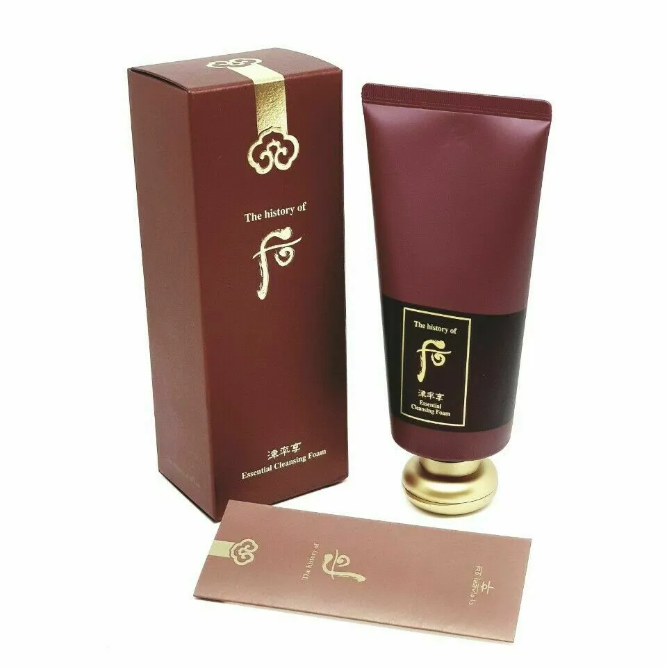 The History of Whoo Jinyulhyang Essential Cleansing Foam 180ml