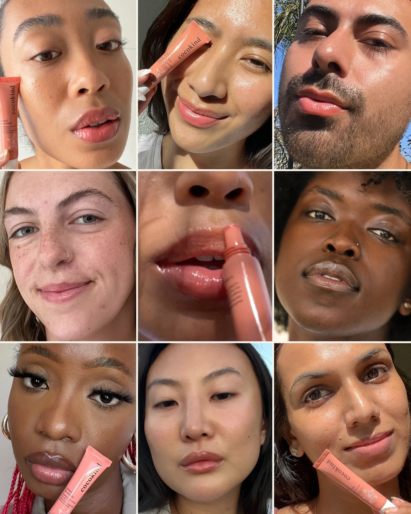 tinted lip shield